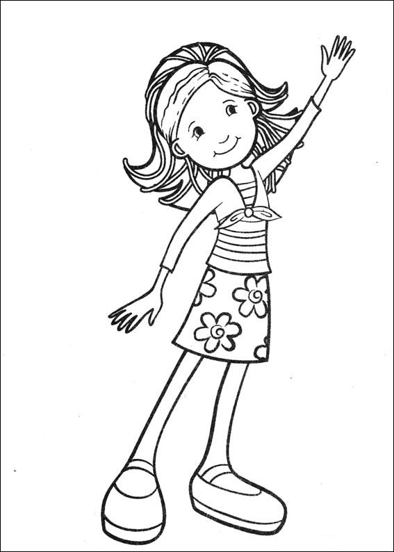 Kids-n-fun.com | 65 coloring pages of Groovy Girls